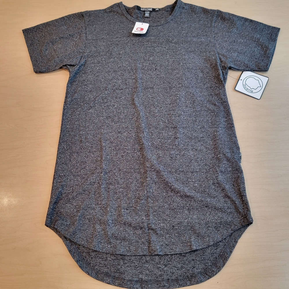 The Buckle Rustic Dime Gray Short Sleeve T-Shirt XS NWT